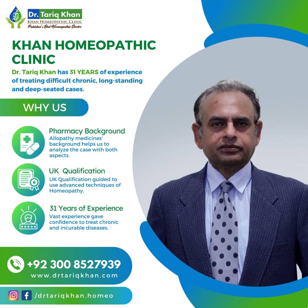 Dr Tariq Ali Khan - Best Homeopathic Doctor
